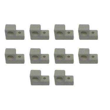 Imagem de Kit Com 10 Suporte Isolador Louça Cerâmica para Resistência Forno Elét