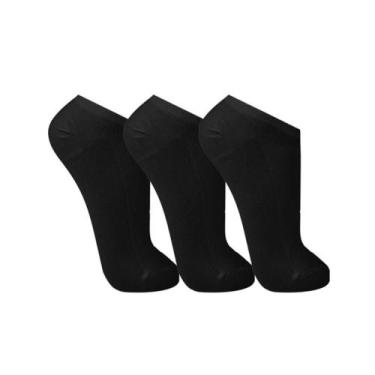 Imagem de 6 Pares De Meias Trifil Feminino E Masculino Básica Cano Curto Unissex