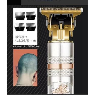 Imagem de Aparador de Barba e Cabelo Profissional kemei