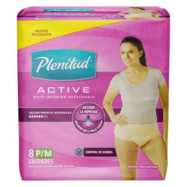 Imagem de Roupa Intima Descartavel Plenitud Femme P/M com 8 unidades