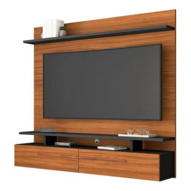 Imagem de Painel para tv notável 1110 freijó trend / preto tx - Village Móveis
