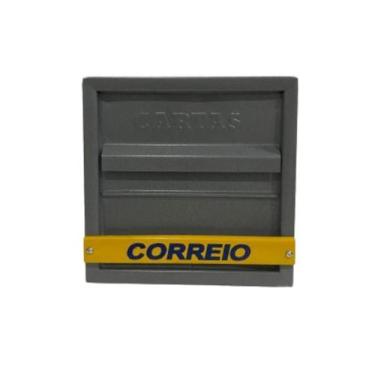 Imagem de Caixa de Correio Caixinha Correspondência Portão Grade Horizontal - LO