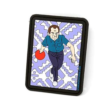 Imagem de Patch tático de PVC para boliche Richard Nixon | Inspirado no Big Lebowski | Abide