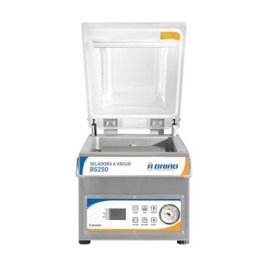 Imagem de Seladora a Vácuo de Câmara BS250 em Aço Inox R.Baião 220V