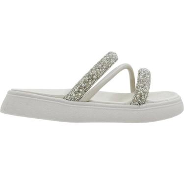 Imagem de Tamanco Infantil Menina Papete Casual Dia a Dia Passeio Escola com Strass Molekinha 2358.100