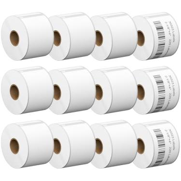 Imagem de 12 rolos de substituição para Dymo 30323, compatível com DYMO LabelWriter 4XL, 450, 450 Duo, 450 Turbo, 450 Turbo, 450 Twin Turbo, 250 Twin Turbo, Não serve para 5XL e 550