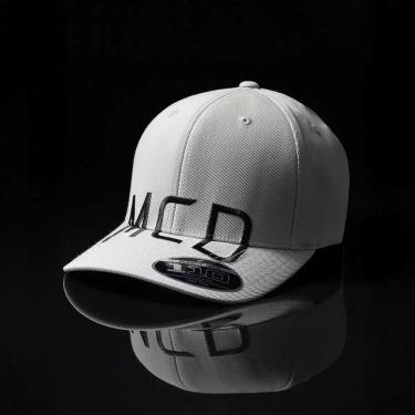 Imagem de Boné MCD Aba Curva Snapback Flexfit WT25 Cinza Claro