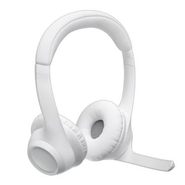 Imagem de Headset Logitech Zone 300 Branco sem Fio 981-001416-C