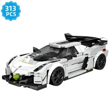 Imagem de Blocos De Construção De Carro Super Esportivo, Brinquedos Para Criança