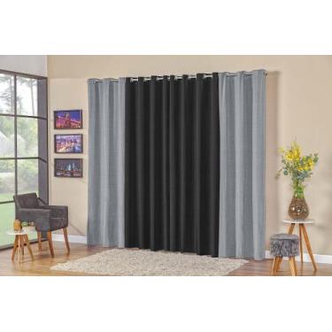 Imagem de Cortina Angra - Casa Artuz, Preto, 3m