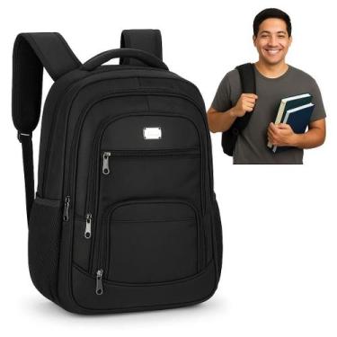 Imagem de Mochila Executiva Alça Reforçada Faculdade Trabalho Notebook Mochila 5