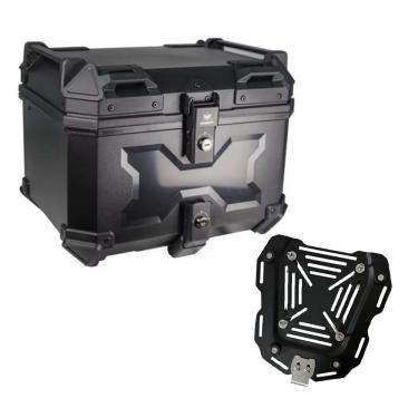 Imagem de Baú Bauleto Everest-X 45 Litros Forrado Com Base Universal