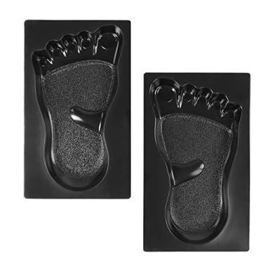 Imagem de Pssopp Pegada de Mofo de Caminho para Pavimentadores de Pedra de Concreto, Crie um Conjunto Exclusivo de Moldes de Pedra, Molde de Fabricante de Caminho para Decorações de Jardim de Quintal DIY, Reutilizáveis Com Esquerda e