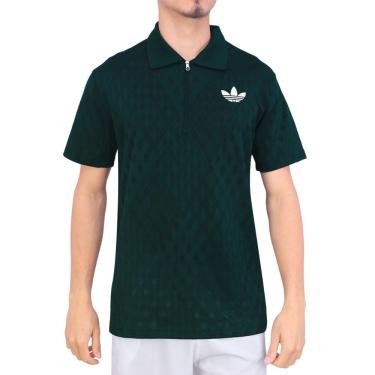 Imagem de Camisa Polo Adidas Tennis Pro Climacool+ Freelift Verde-GGG