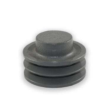 Imagem de Polia de Ferro Fundido 50mm 2 Canais Perfil B - Mademil