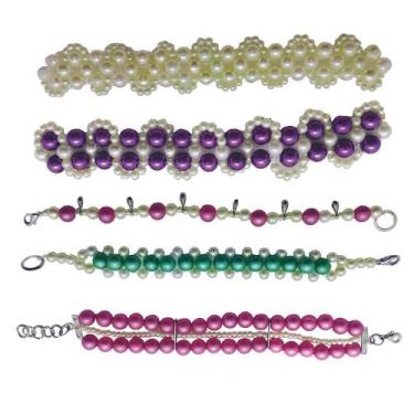 Imagem de Kit Bijuteria Pérolas - Infantil - Kits for Kids