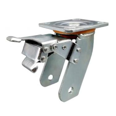 Imagem de Suporte de rodízio de 6 polegas pesado rolamento forte rolamento de carga giratória Rotativa Suporte de ro giratória com freio
