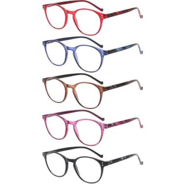 Imagem de Óculos de leitura NORPERWIS 5 pares Standard Fit 2.75 Strength