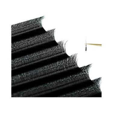 Imagem de Cílios Postiços Em Formato De W, Tipo Camélia, Pré-fabricados, Com Vol