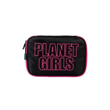 Imagem de Estojo Escolar Box Quadrado Luxo Planet Girls - Dermiwil