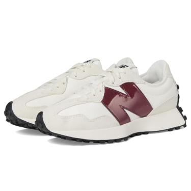 Imagem de New Balance Tênis feminino 327, Sal marinho/vinho monarca, 35