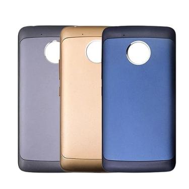 Imagem de SHOWGOOD para Motorola Moto G5 XT1685 XT1672 XT1670 XT1671 XT1676 Capa traseira de metal para substituição da moldura da porta traseira (dourada)