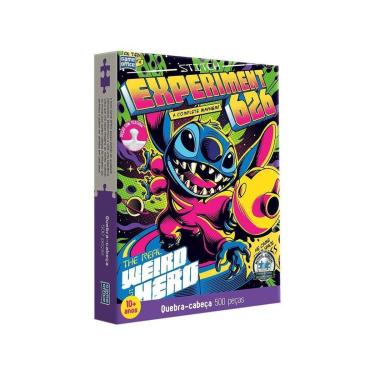 Imagem de Quebra-cabeça 500 Peças Stitch Toyster-Unissex
