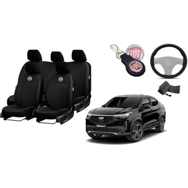 Imagem de Capa de couro para o banco fastback 2018-2024 proteção impermeável