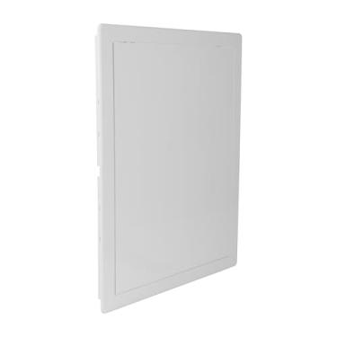 Imagem de Repa Market Painel de acesso 12 x 16 para drywall e teto - painel de porta de plástico ABS branco, placa de cobertura de furo de parede - à prova de ferrugem, fácil acesso e instalação, porta