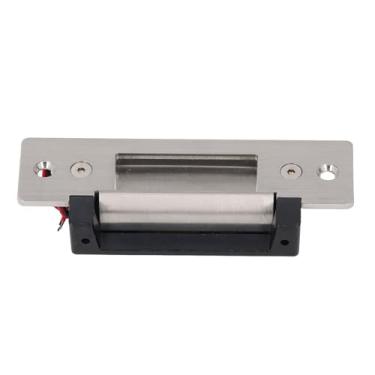 Imagem de Garosa Fechadura de Porta Elétrica Resistente, Aço Inoxidável, Pvc, 12v, de Controle de Acesso, Segurança contra Falhas, para Escritórios, Lojas, Portões Residenciais