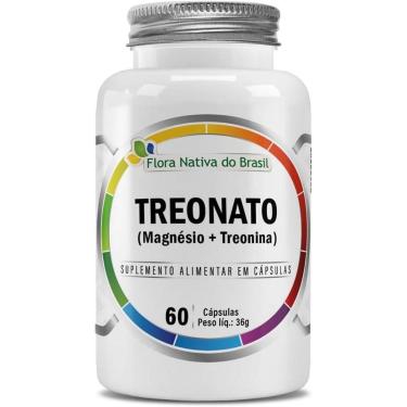 Imagem de Magnésio Treonato 60 Capsulas de 600mg Flora Nativa-Unissex