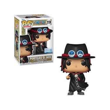 Imagem de Boneco Funko Pop Exclusivo One Piece Portgas D Ace de Casaco
