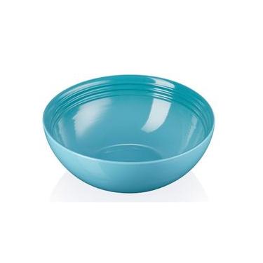 Imagem de Bowl Redondo 16Cm Cerâmica Azul Caribe 500Ml - Le Creuset