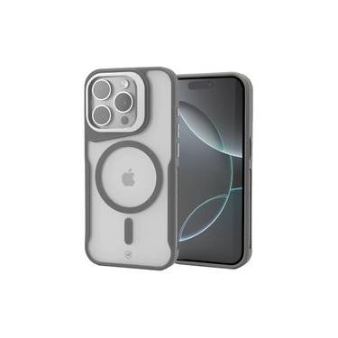 Imagem de Capa para iPhone 16 Pro Max - MagSafe Venom - Cinza- Gshield