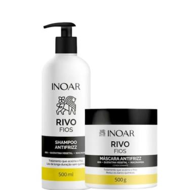 Imagem de Kit Inoar Rivo Fios shampoo 500ml + máscara 500g