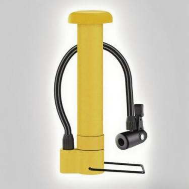 Imagem de Bomba de Bicicleta 80 PSI Manual Ar Inflador Pneu Válvula Schrader Chão Leve Portátil Acessórios Ciclismo para Futebol Basquete Bola Natação