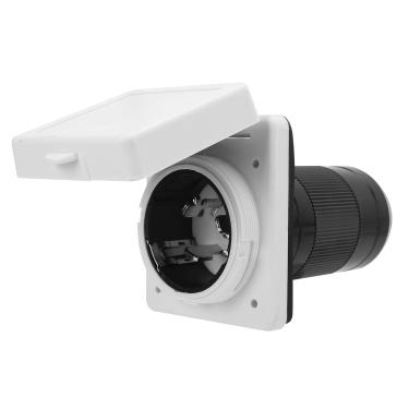 Imagem de Acouto Plugue da Caixa de Entrada de Energia para RV para Serviços Pesados ​​50Amp 125/250V - Resistente a UV, à Prova d'água, Seguro e de Modificação Necessidades Elétricas de RV, Acessórios