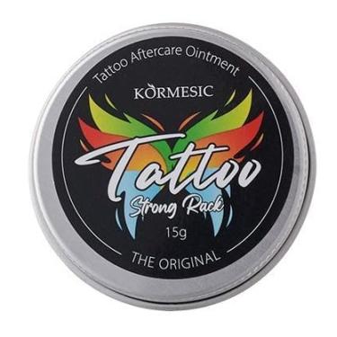Imagem de Creme calmante para tatuagem – creme calmante para tinta nova e antiga, pomada calmante de tatuagem e cuidados iluminadores, 14 g, fornece proteção e cuidado (pacote com 3)