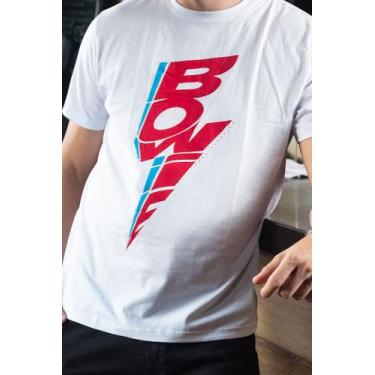 Imagem de Camiseta bowie coleçâo rocker  premium - Dozevinteum, M