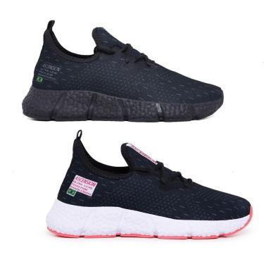 Imagem de Kit 2 Pares de Tênis Ascension Ultraleve Cor:;Gênero:Feminino;Tamanho:34-Feminino