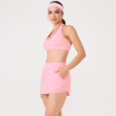 Imagem de Short Saia Bolso Frontal Poliamida Soft Donna Carioca-Feminino