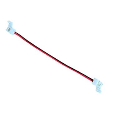 Imagem de Conector Emenda Fita LED 4mm 5mm 2 Pinos com Cabo - 5 Unidades
