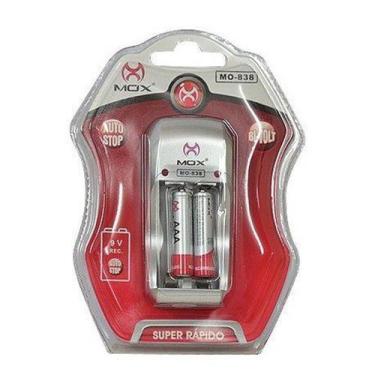 Imagem de Carregador de pilhas c/2 3a mo-cp32 - mox