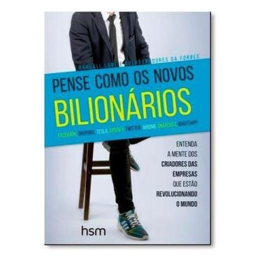 Imagem de Pense Como Os Novos Bilionários - HSM EDITORA