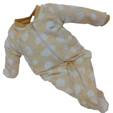 Imagem de Macacão Pelo Luxo Bebê Unissex Paraiso Bordado Inverno 14530-Unissex