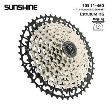 Imagem de Cassete De Bicicleta Em Aço Carbono Ultraleve 9-13 Velocidades HG Para