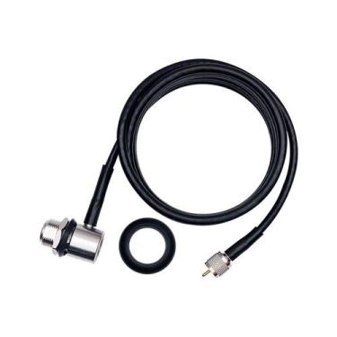 Imagem de Cabo Coaxial Rg58 5,5 metros Conector Uhf Macho Mini Motorola - AQUARI