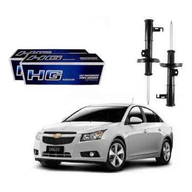 Imagem de Par Amortecedor Dianteiro Cruze Sedan 1.8 2012 A 2016 - Nakata