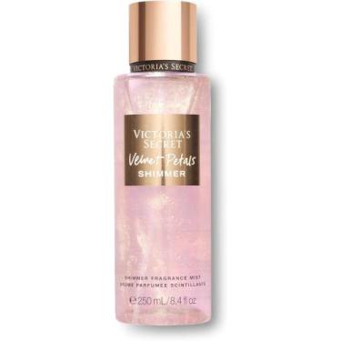 Imagem de Body Splash Victorias Secret Shimmer Velvet Petals Com Glitter 250ml -