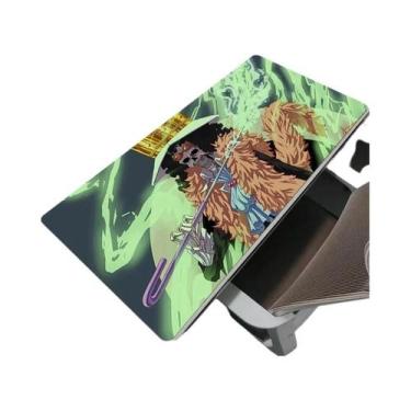 Imagem de Mouse Pad Gamer XXL One Piece Luffy Antiderrapante HD Para Teclado, Id
